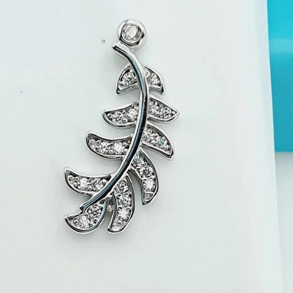 "925 Sterling Silver CZ Beautiful Earrings for Women, 1USPAR4183 - Picture 5 of 11